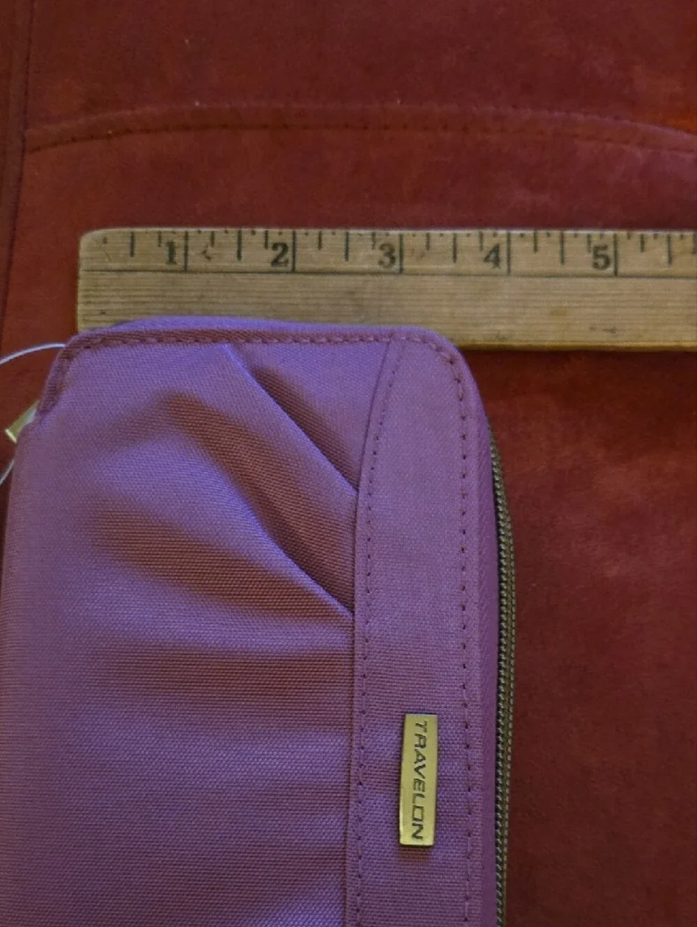 Travelon RFID-Blocking Wallet Duo in Pink and Gray